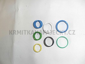 Kroužek  pro slepice spirálový - prům. 22 mm