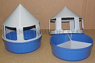 Plastový gritník s rozdělovačem - průměr 19 cm