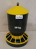 Závěsný plastový zásobník 10 kg