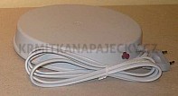 Tepelná podložka, průměr 18 cm, 15W / 230V s diodou