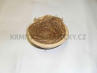 Výstelka hnízda kokosová - exot. ptactvo (malá)