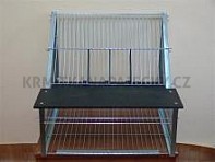 Vlet kovový pro holuby délka 80 cm